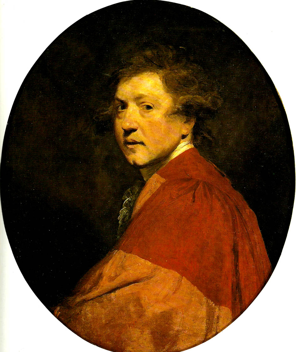 self-portrait in doctoral robes